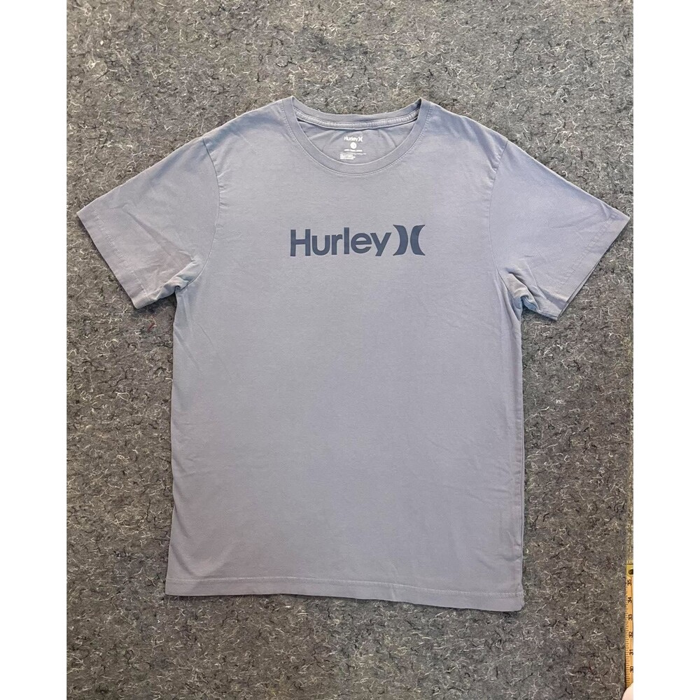 Hurley Men’s Large Dusty Purple Logo Short Sleeve T-Shirt